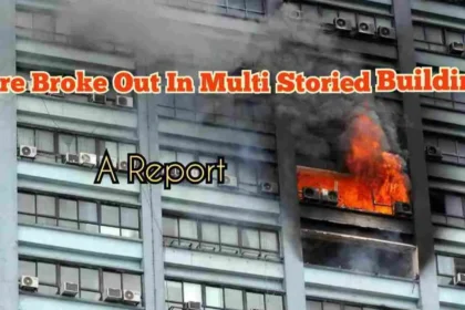 Fire Broke Out In Multi Storied Building Report