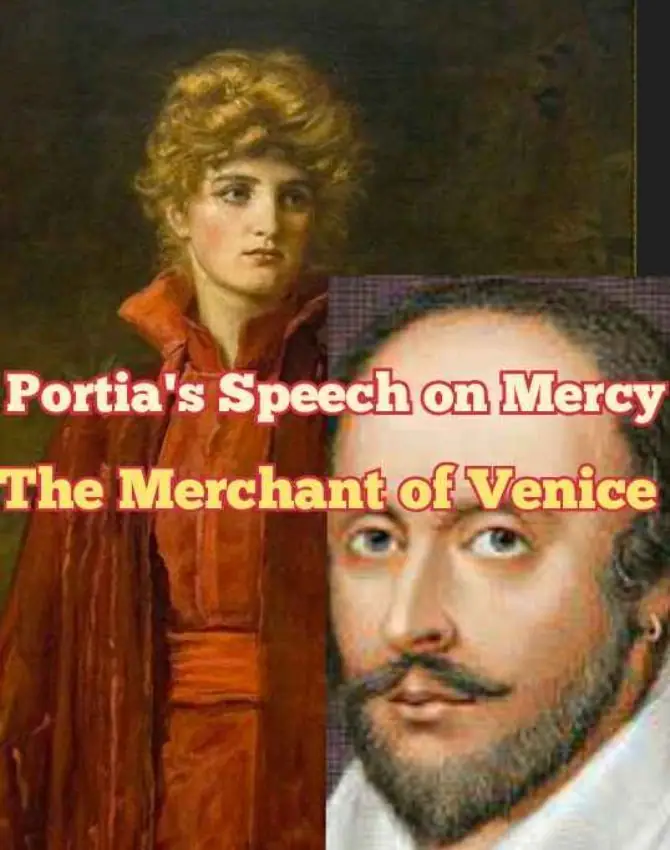 Analysis of Portia's Mercy Speech in The Merchant of Venice