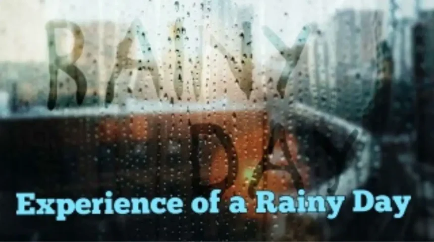 Experience of a Rainy Day Paragraph