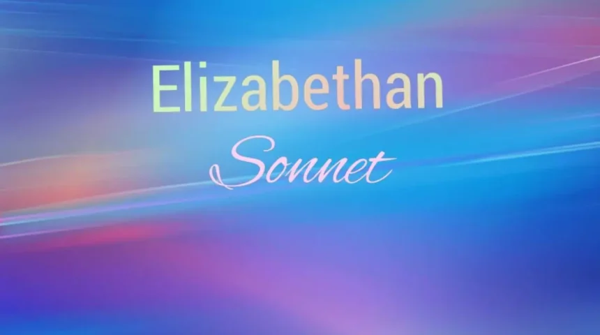 Elizabethan Sonnet Sequence