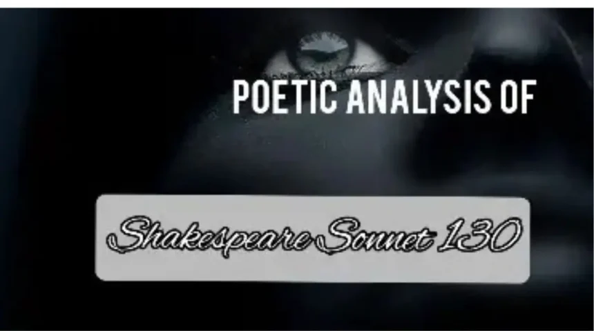 Analysis of Shakespeare Sonnet No 130