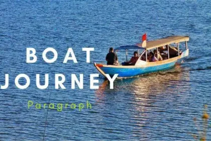 boat journey paragraph