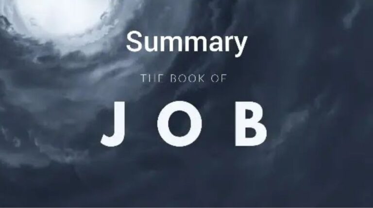 Book of Job Summary Analysis