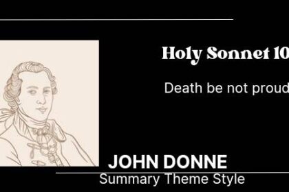 Death Be Not Proud Holly Sonnet 10 Summary Analysis Theme